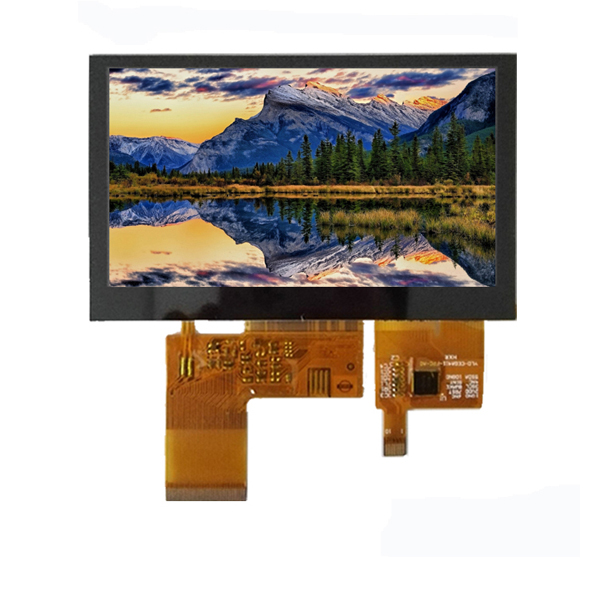 4.3 inch tft lcd screen with 480*272 dots